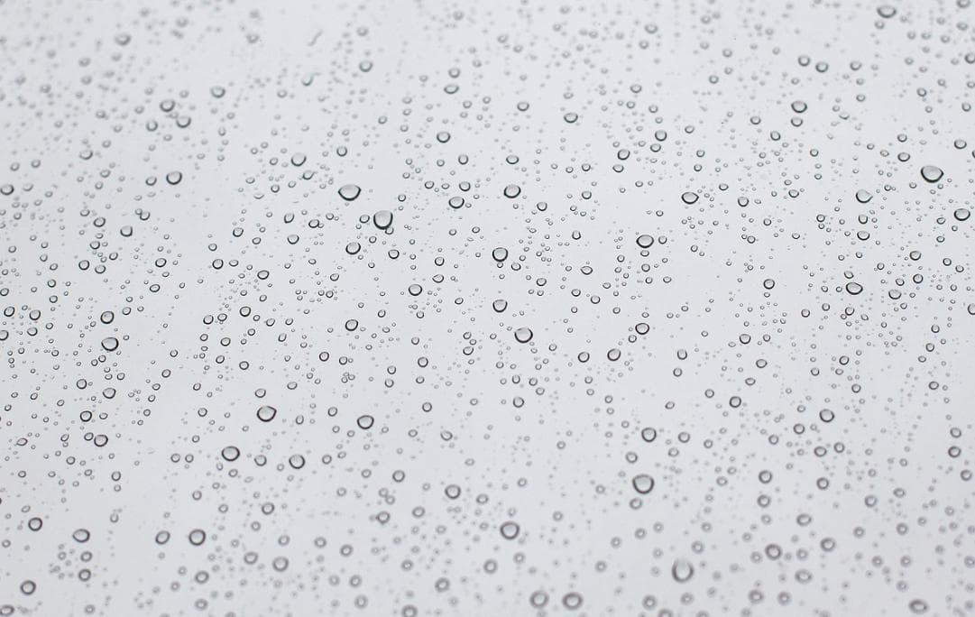 evaporative air coolers, raindrops on a smooth surface