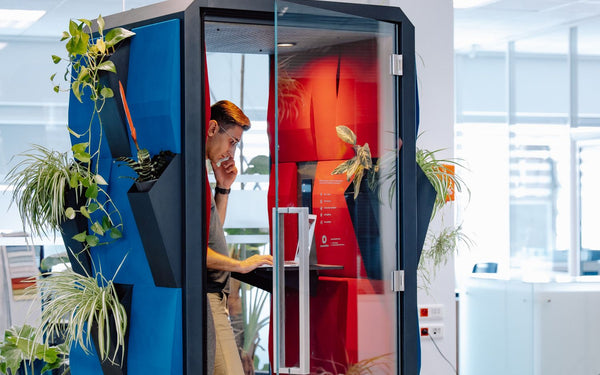 New Generation Acoustic Booths by Moonstera & Evapolar