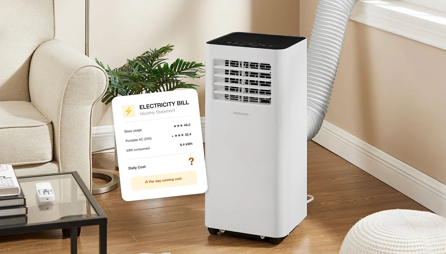How Much Does It Cost to Run a Portable AC All Day?