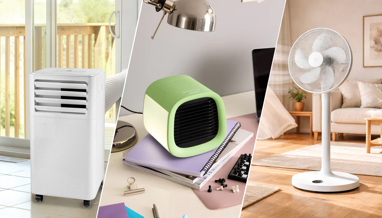 Portable AC vs Evaporative Cooler vs Fan: Full Comparison